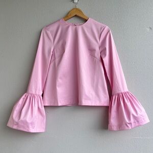 H&M | NWT Pink Bell Sleeve Top